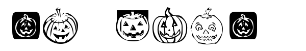 KR Pick A Pumpkin font preview